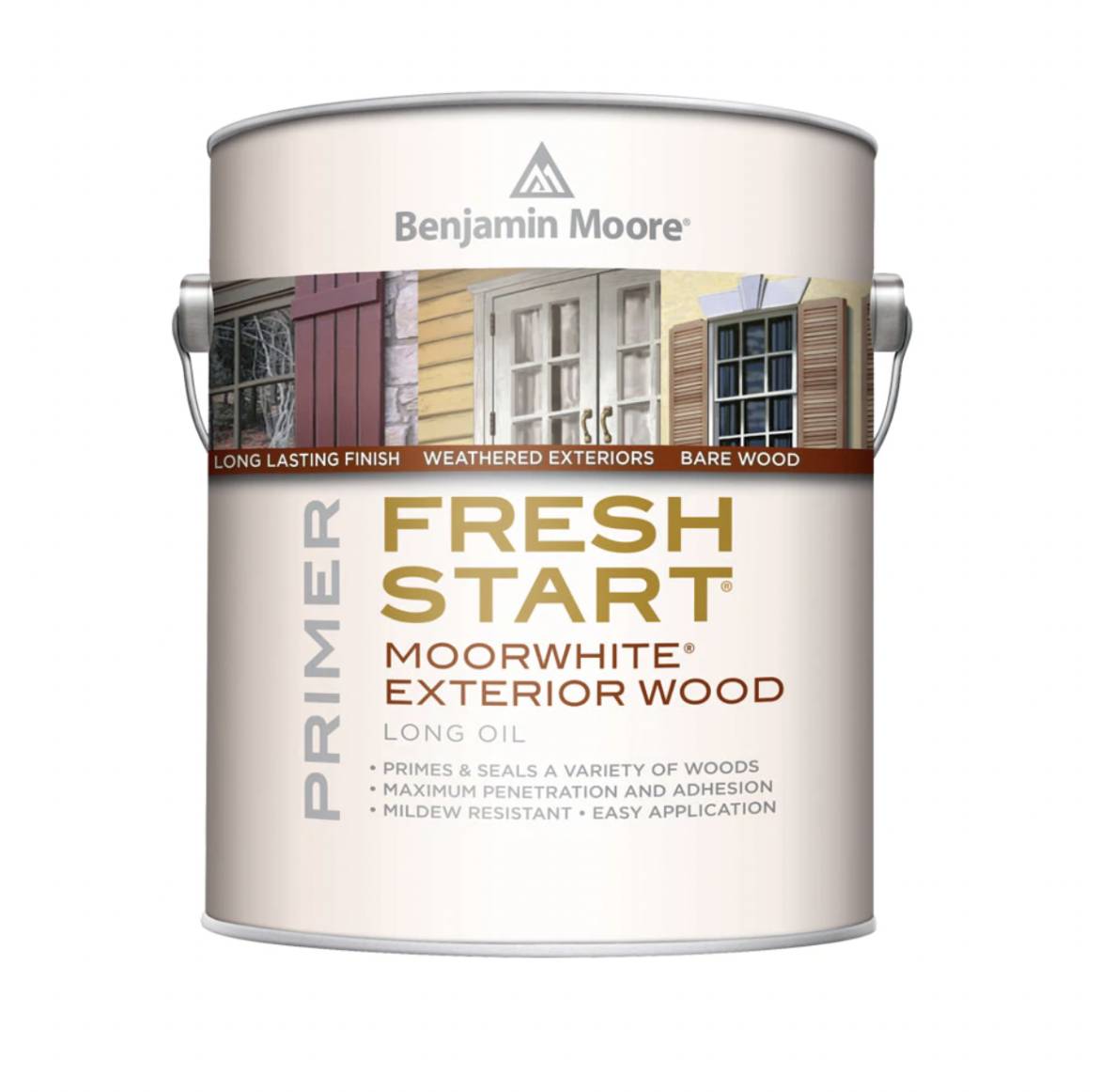 Benjamin Moore Fresh Start® Moorwhite® Exterior Wood Primer, Paint Primer, Primer near Columbia, Tennessee (TN)